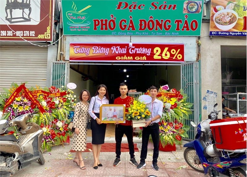 Khai trương quán Phở Gà Đông Tảo tại Bắc Ninh