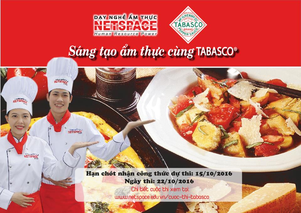 Sáng tạo ẩm thực cùng Tabasco - Cuộc thi sáng tạo món ăn của những đầu bếp tương lai
