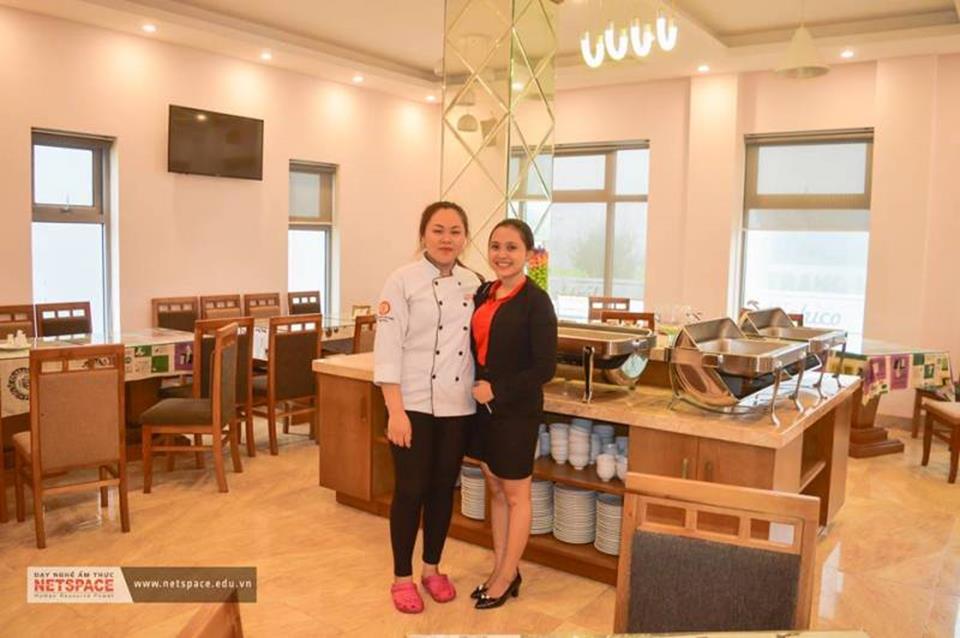 Đoàn Ngọc Huỳnh Như - Học viên lớp Bếp Quốc tế giữ vị trí Bếp chính tại Richico Apartments & Hotel