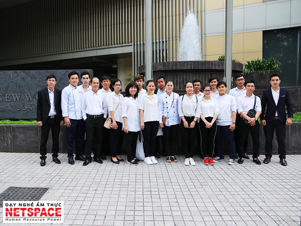 Học viên Netspace trải nghiệm môi trường làm việc tại khách sạn 5 sao New World Sài Gòn