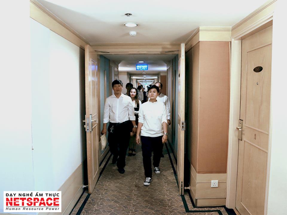 Học viên Netspace trải nghiệm môi trường làm việc tại khách sạn 5 sao New World Sài Gòn