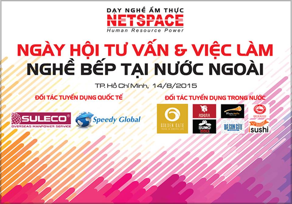 Ngày hội tư vấn & việc làm nghề bếp tại nước ngoài