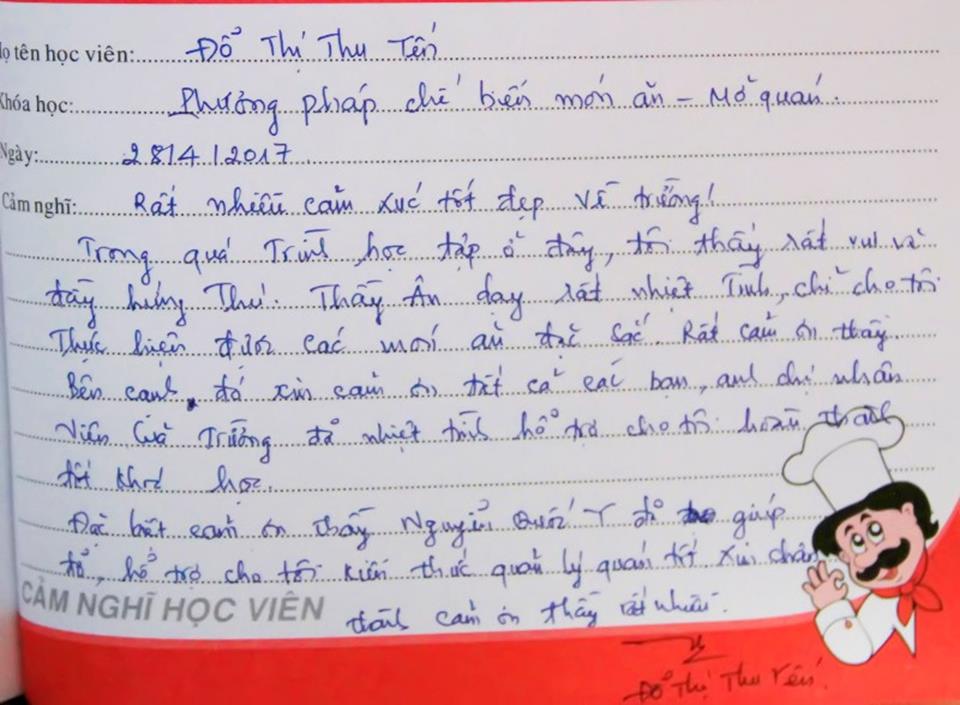 Chị Yến học bí quyết kinh doanh Quán ăn- Nhà hàng