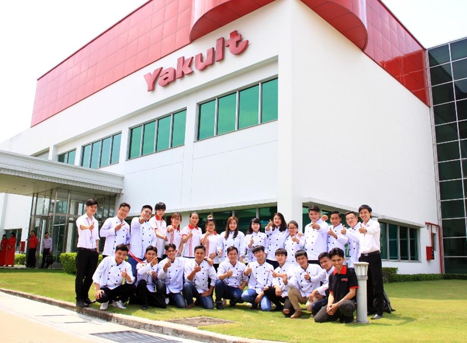 Học viên Netspace tham quan Nhà máy Yakult Việt Nam