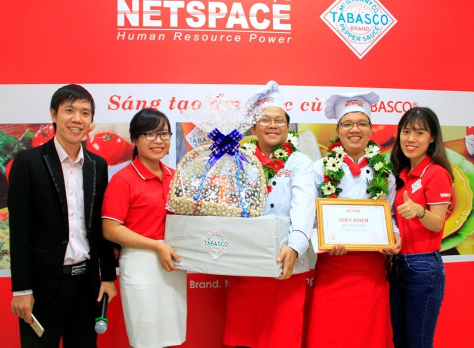 Học viên tranh tài tại Chung kết cuộc thi Sáng tạo ẩm thực cùng Tabasco