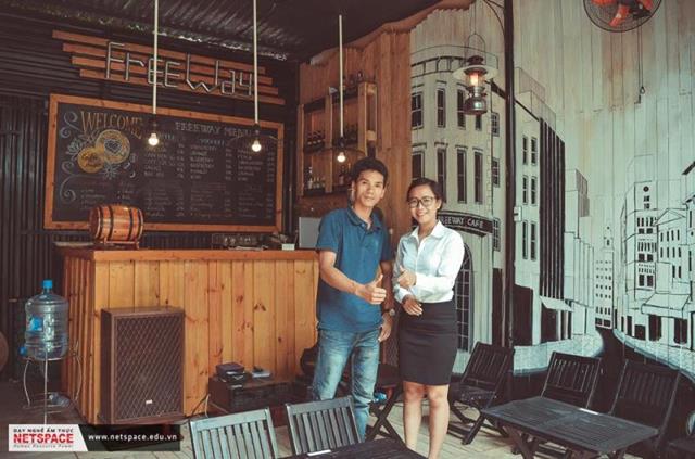 Tiệm Cafe FreeWay ấn tượng của học viên Nguyễn Bá Tâm