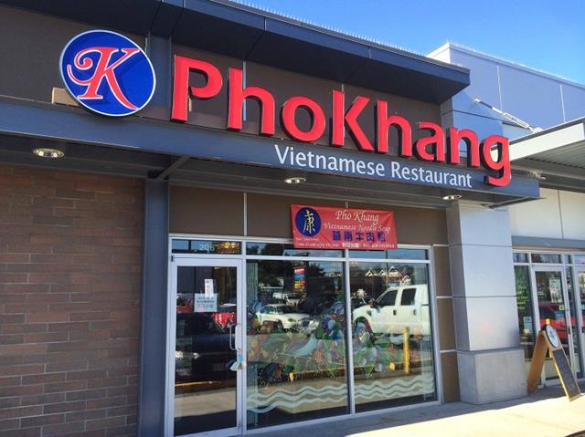 Nhà hàng Phở Khang tại Canada