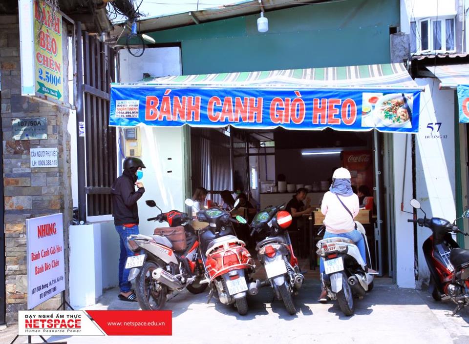 Thấm đẫm hương vị với quán Bánh canh giò heo tại Gò Vấp