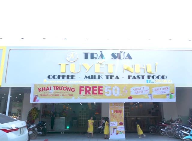 Trà sữa Tuyết Như tại Tây Ninh