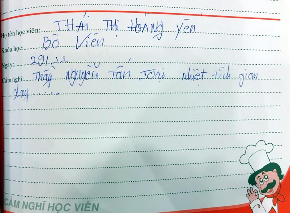 Chị Yến học Bò viên để kinh doanh