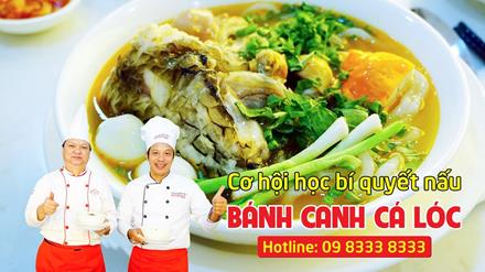 Anh Tuyến học cách nấu Bánh canh Cá lóc từ Thầy Y