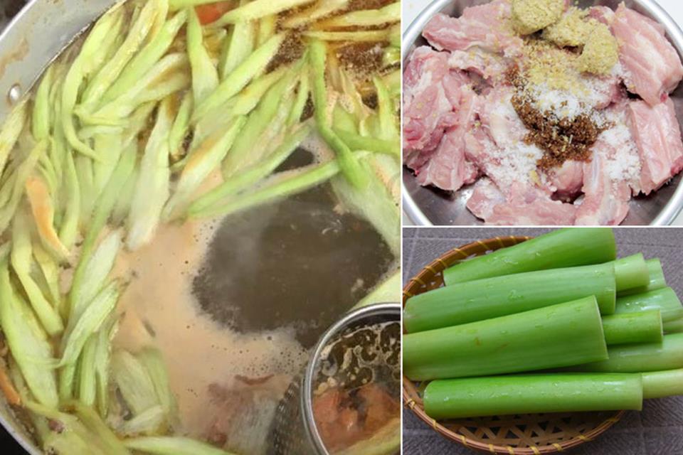 Học bí quyết nấu Bún dọc mùng (Bún Bung)