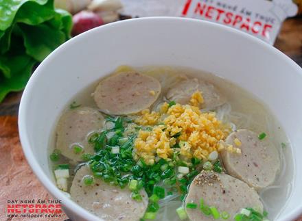 Học nấu Hủ tiếu bò viên