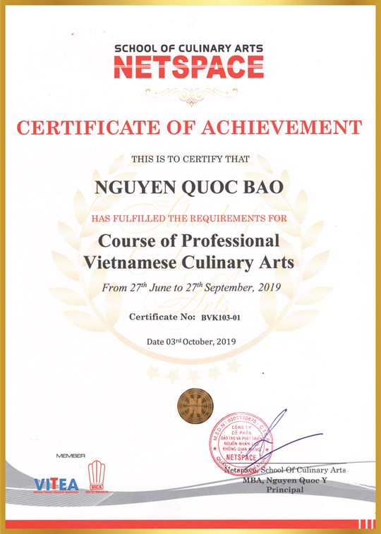 Dạy học nấu món Âu