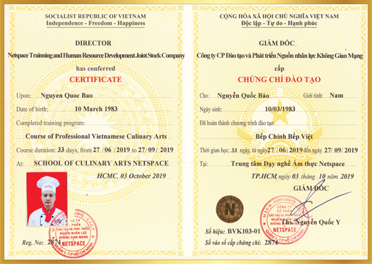 Dạy học nấu món Âu