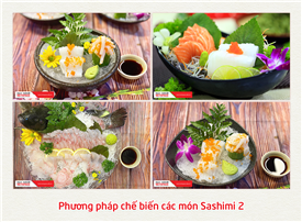 6.Phương pháp chế biến các món Sashimi 2