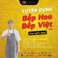 TUYỂN DỤNG NHÂN VIÊN BẾP HOA