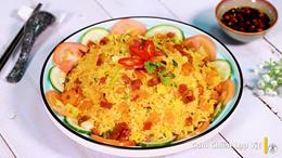 Cơm chiên lạp vịt chuẩn vị Trung Hoa cực thơm ngon cho ngày Tết