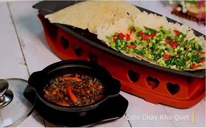 Cách làm Cơm cháy kho quẹt giòn rụm, càng ăn càng mê