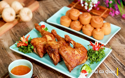 Cách làm Đùi gà quay kiểu Quảng Đông thơm phức, vàng óng thơm ngon tại nhà