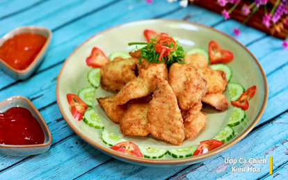 Cách làm cá chiên vàng giòn kiểu Trung Hoa