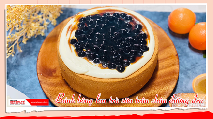 Bánh-bông-lan-trà-sữa-trân-châu-đường-đen