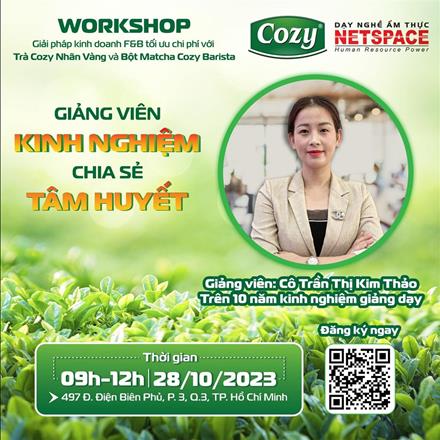 LÀM CHỦ PHA CHẾ - BỨT PHÁ KINH DOANH CÙNG COZY