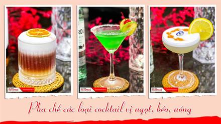 Pha-chế-các-loại-cocktail-vị-ngọt,-béo,-nóng