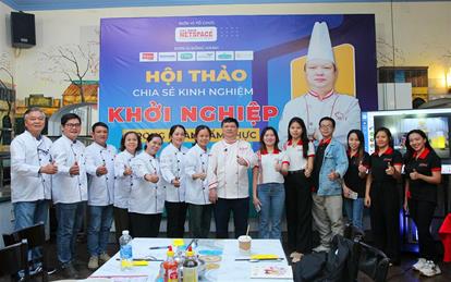 [HỘI THẢO] CHIA SẺ KINH NGHIỆM KHỞI NGHIỆP TRONG NGÀNH ẨM THỰC