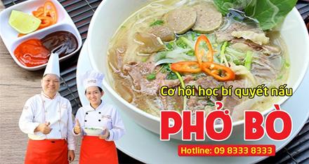 Học nấu phở Bò, phở Gà - Thầy Y