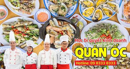Dạy bí quyết kinh doanh mô hình quán Ốc ngon