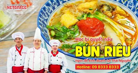 Học bí quyết nấu Bún riêu ngon để kinh doanh tại Thái Nguyên