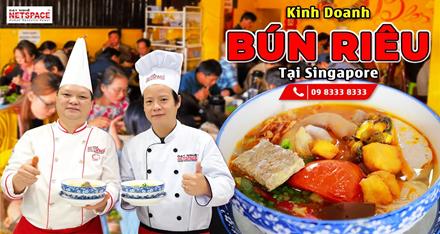 Kinh doanh Bún Riêu tại Singapore