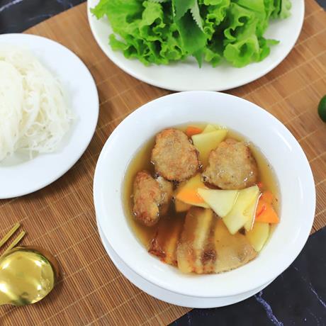 Học bí quyết làm Bún chả Hà Nội
