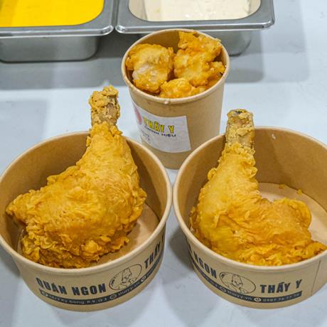 Học bí quyết sản xuất & chế biến gà rán