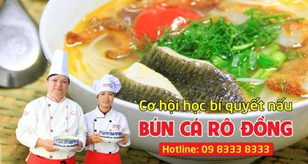 Học nấu ăn - Thầy Y dạy bí quyết nấu Bún cá rô đồng