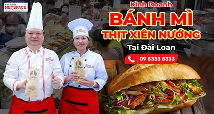 Kinh doanh Bánh Mì xiên nướng tại Đài Loan