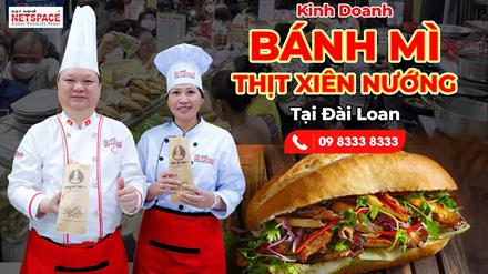 Kinh doanh Bánh Mì xiên nướng tại Đài Loan