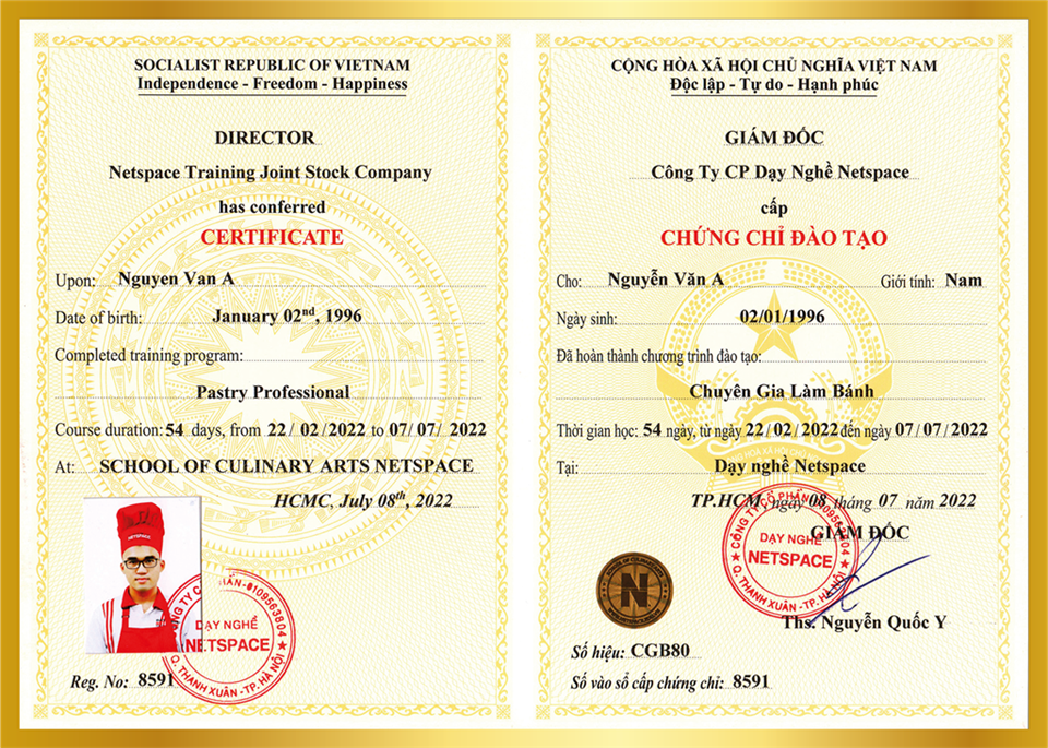 Chuyên gia làm bánh