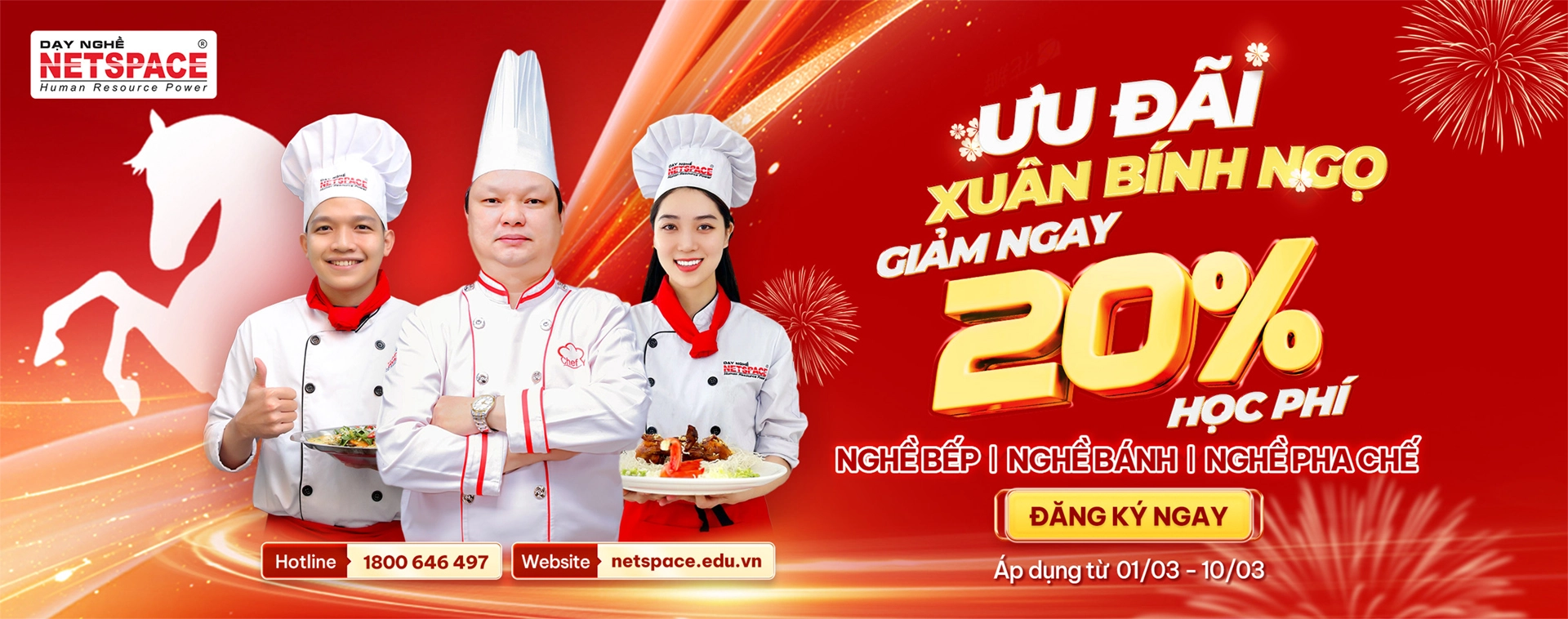 Ưu đãi tháng 3/2026 giảm 20%