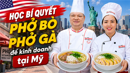 Chị Phương Từ Mỹ Về Học Bí Quyết Phở Bò – Phở Gà Cùng Thầy Y | Netspace